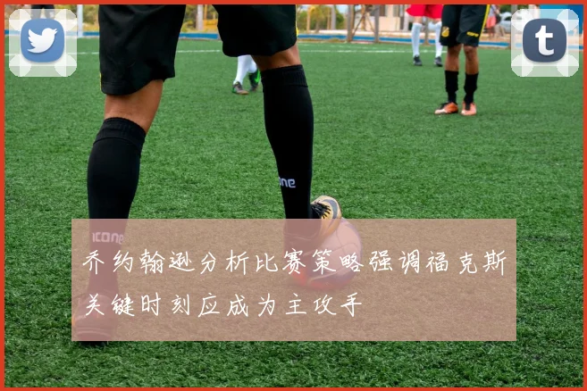 乔约翰逊分析比赛策略强调福克斯关键时刻应成为主攻手